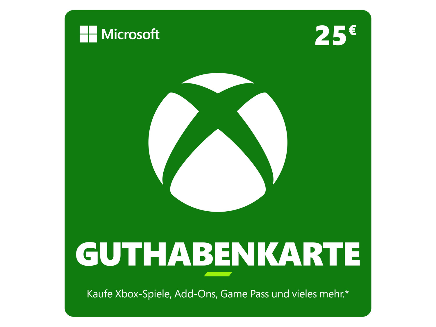 Xbox Code über 25 € online kaufen | LIDL