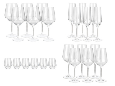 LIVARNO home Rotwein-/Sekt-/Trink-/Weißweingläser, 6er-Set