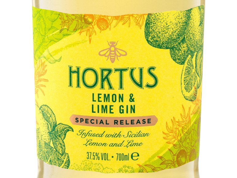 Gehe zu Vollbildansicht: Hortus Lemon & Lime Gin 37,5% Vol - Bild 2