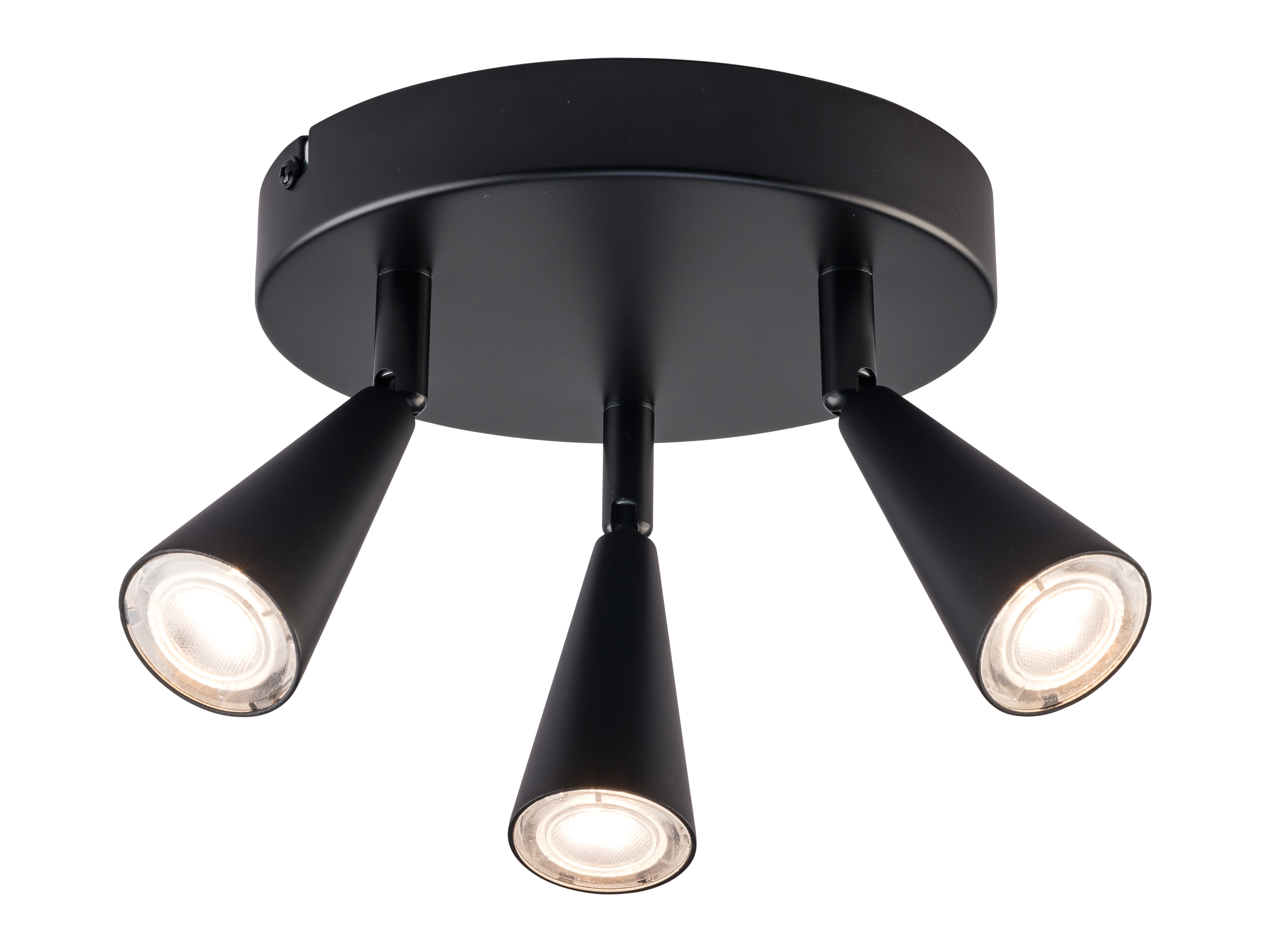 Thumbnail - LIVARNO home LED-Deckenleuchte, Warmweiß (Rund/schwarz)