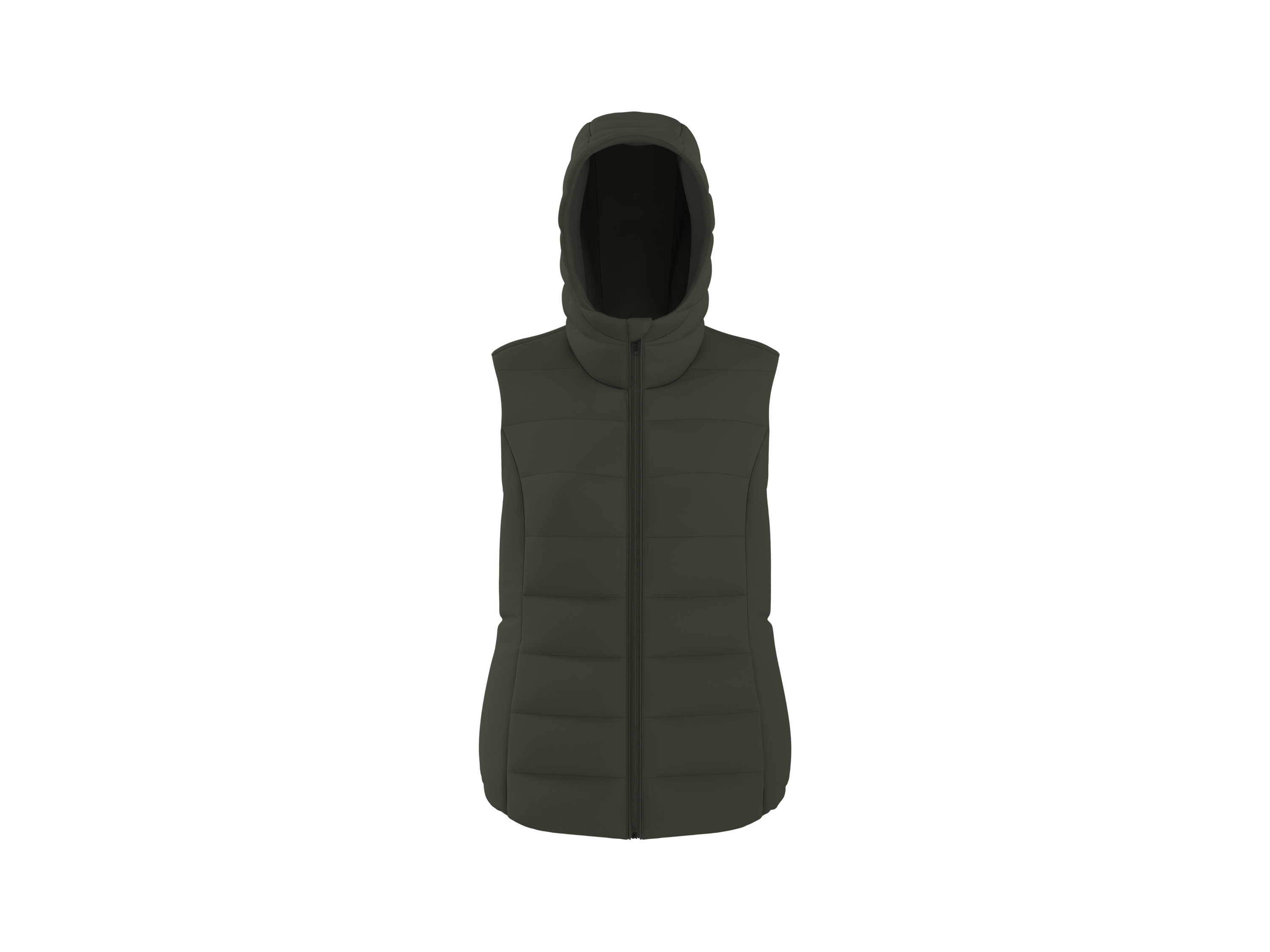 ESMARA® Damen Steppweste (Olive, XS(32/34))""