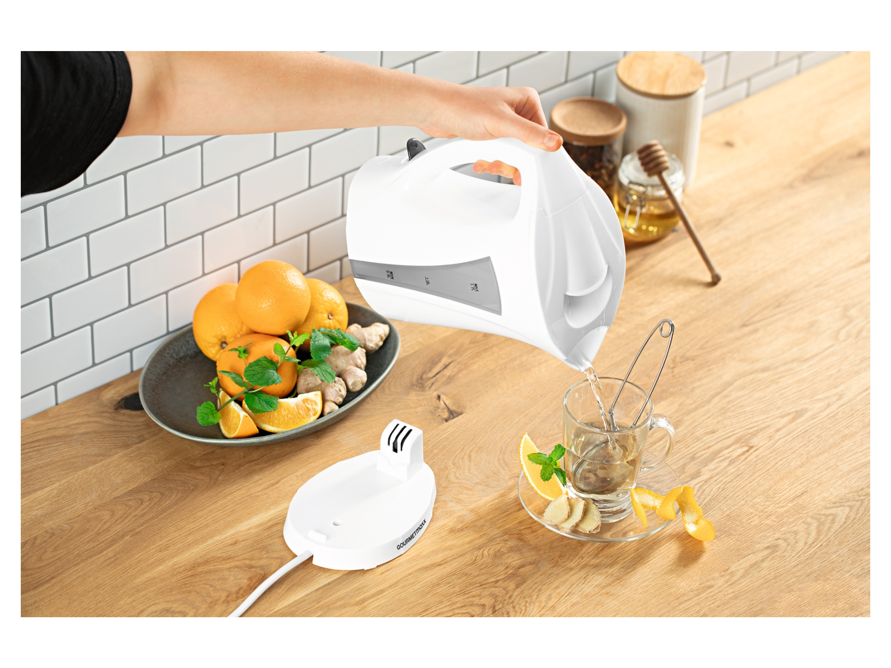 Thumbnail - GOURMETmaxx Wasserkocher Kunststoff »13756«, 1,7 l 2200W