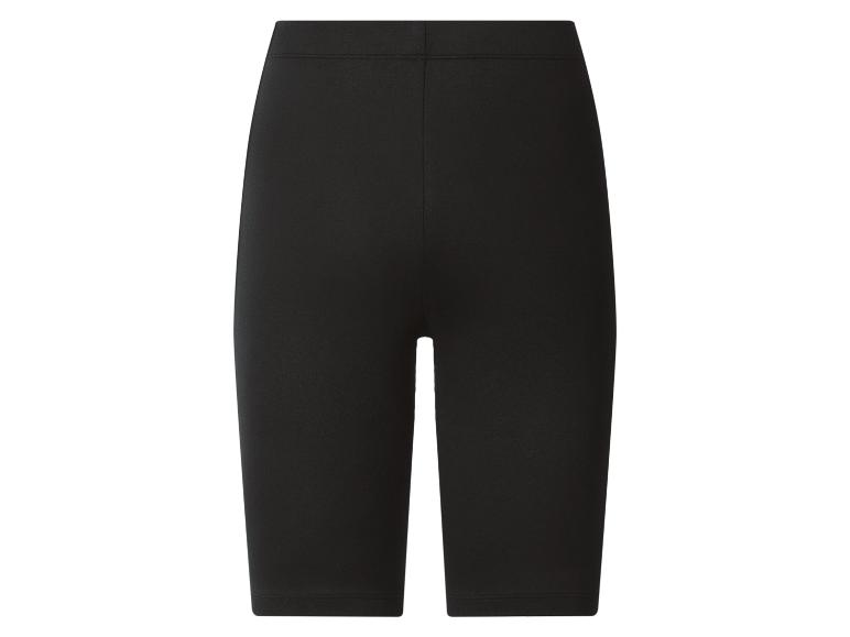 Schwarze Damen-Radlerhose.