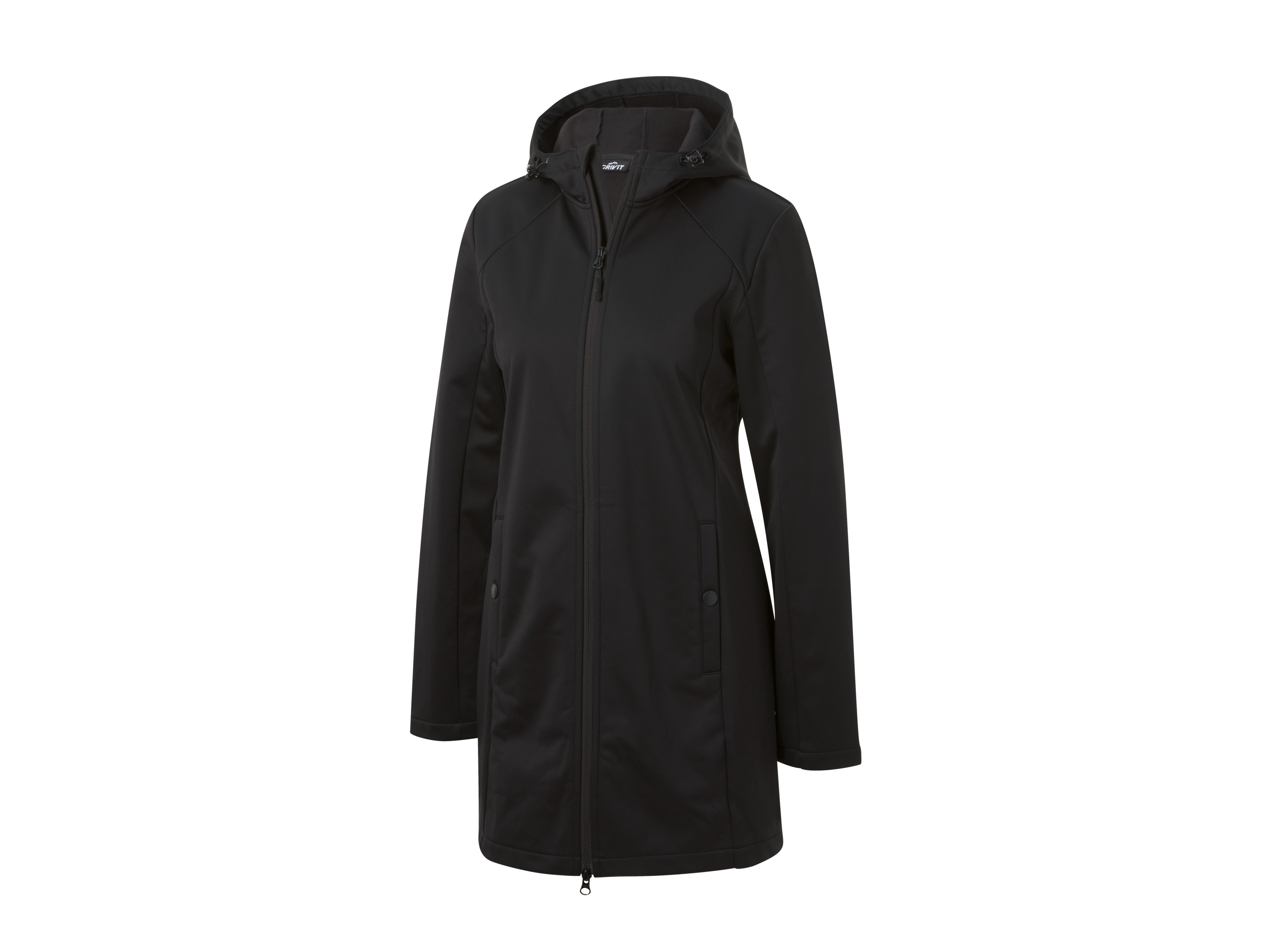 CRIVIT Damen Softshell Mantel (Schwarz, XS(32/34))““ | rot, schwarz Muster: – Detail: durchgehender Reißverschluss mit Kinnschutz, seitliche Eingrifftaschen mit Druckknopf, verlängerte Rückseite Funktion: aus winddichtem, atmungsaktivem 3-lagigem Softshell-Material mit hohem Wärmerückhalt Schnitt: – Kragenform: – Kapuze: ja Material: Polyester recycelt Pflegehinweis: waschen bei max. 40 °C Pflegeleicht nicht bleichen nicht im Wäschetrockner trocknen bügeln bis 110 °C Stufe 1. Kein Bügeln mit Dampf nicht trockenreinigen Größe: XS 32/34 – L 44/46 Meine Lidl-Größe – so einfach gehts Einfach den Lidl-Größenrechner besuchen. Für deine Personengruppe und Produktgruppe die gemessenen Körpermaße eintragen und dann den Berechnen-Button betätigen. Schon wird dir deine Größe angezeigt. Oeko-Tex® Standard 100 Geprüft auf Schadstoffe Zertifizierungsnummer: M24Mexx85 Hohenstein HTT Standard 100 by Oeko-Tex® ist die weltweit bekannteste, unabhängige Zertifizierung schadstoffgeprüfter Textil- und Lederprodukte aller Art – vom Garn und den Stoffen bis hin zum gebrauchsfertigen Artikel. Das Label bestätigt
