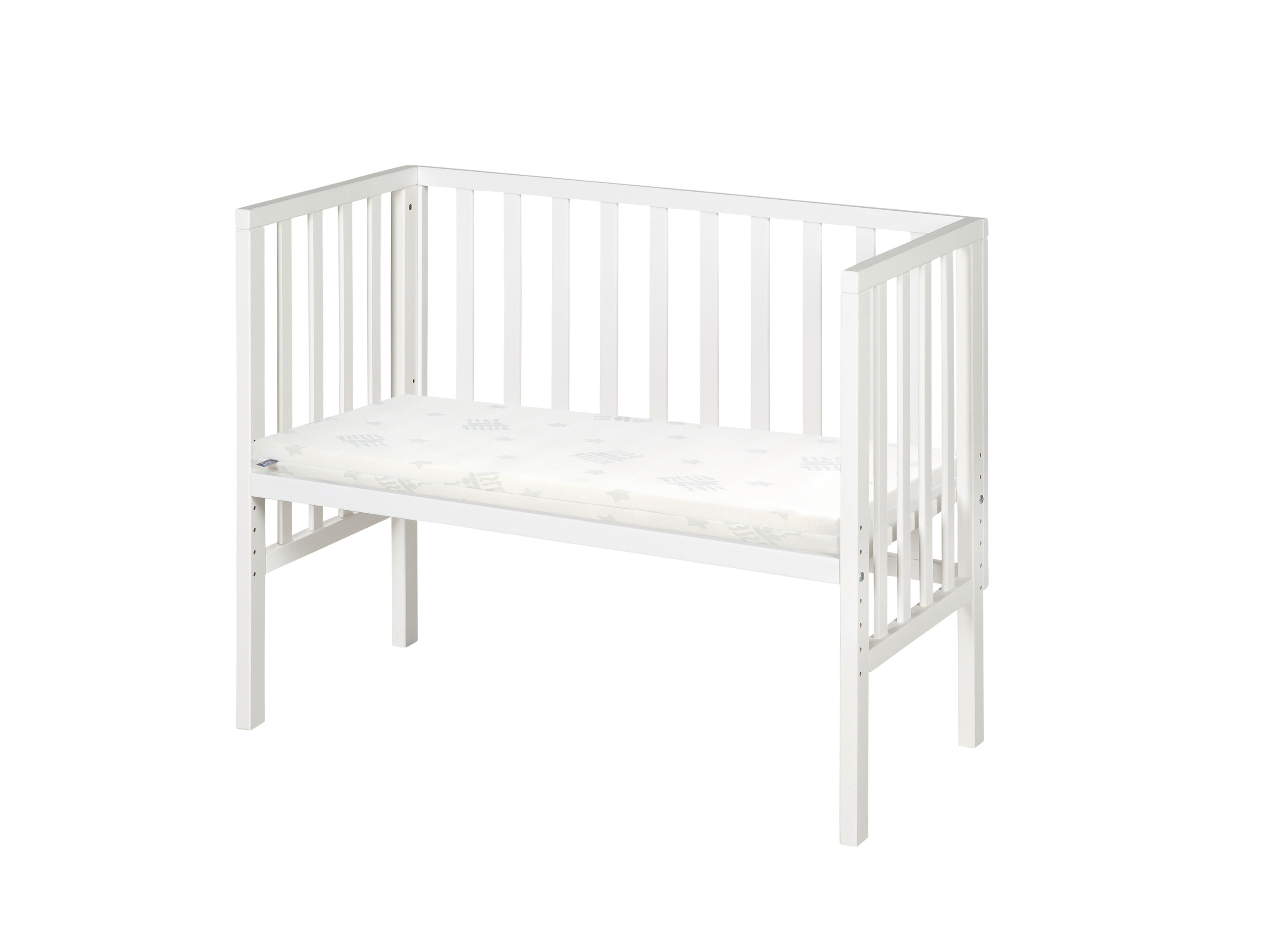 ROBA 2in1 Beistellbett mit Barriere + Matratze