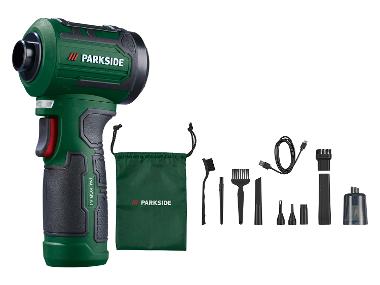 PARKSIDE® 12V Akku-Universal-Kleingebläse »PAUKGB A1«, mit Saugfunktion, mit integriertem Akku und USB-C Ladeanschluss