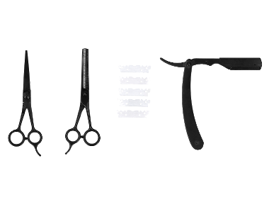 Haarschneideschere / Effilierschere / Rasiermesser