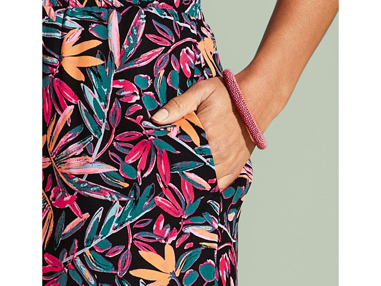 Gehe zu Vollbildansicht: esmara Damen Sommerhose, mit weitem Bein - Bild 5