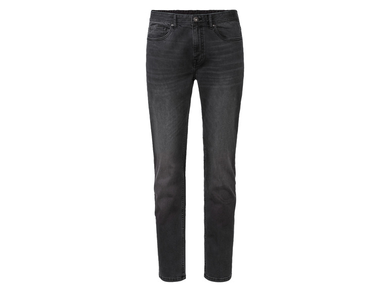 Gehe zu Vollbildansicht: LIVERGY® Herren Jeans, Slim Fit, mit Baumwolle - Bild 2