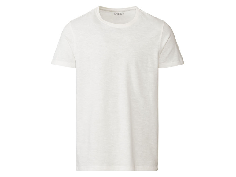 Gehe zu Vollbildansicht: LIVERGY® Herren T-Shirt, körpernah geschnitten, aus reiner Baumwolle - Bild 10