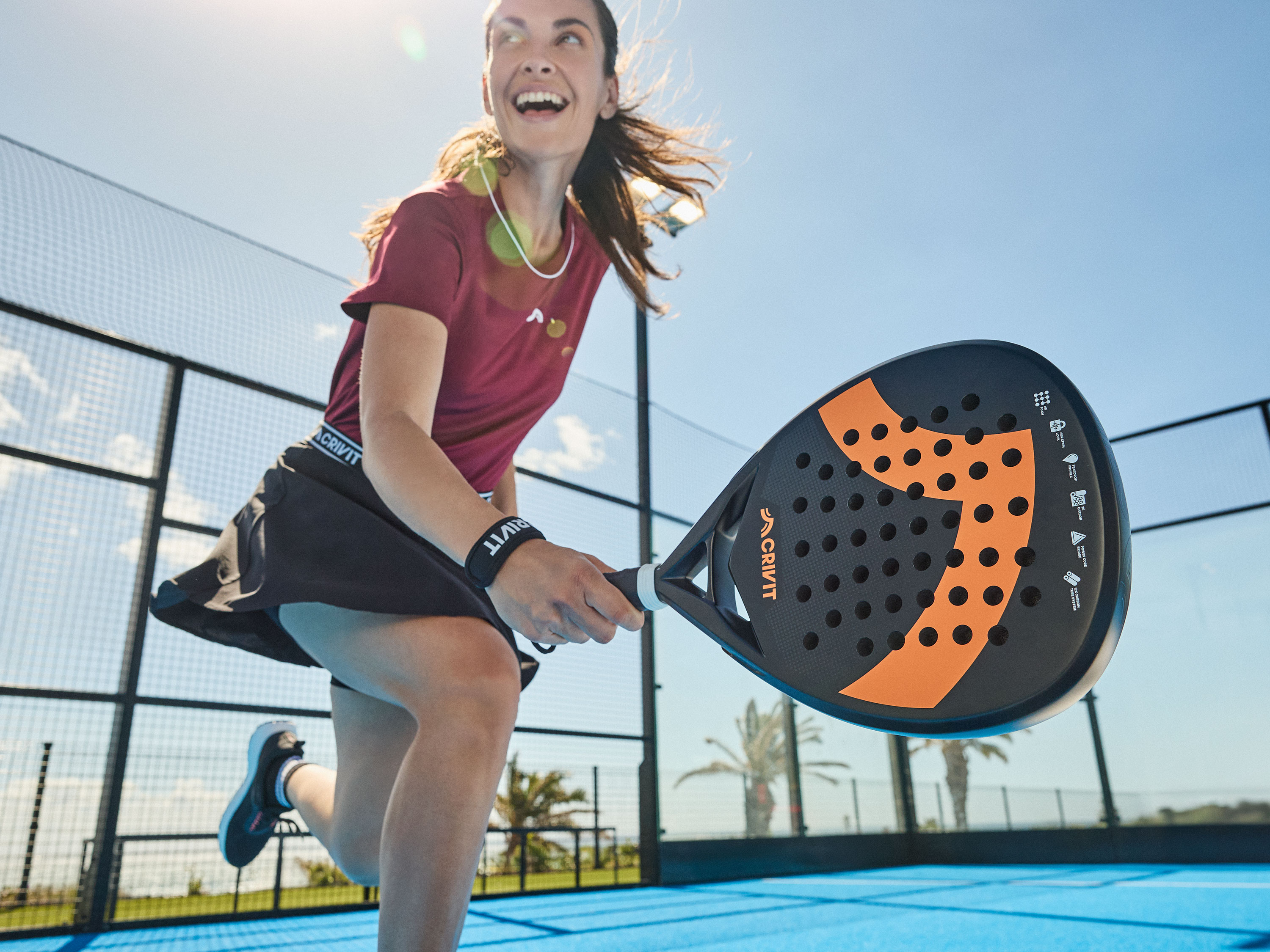 CRIVIT Damen Funktionsskort Tennis/Padel - 6