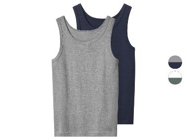 esmara® Jungen Unterhemden, 2 Stück