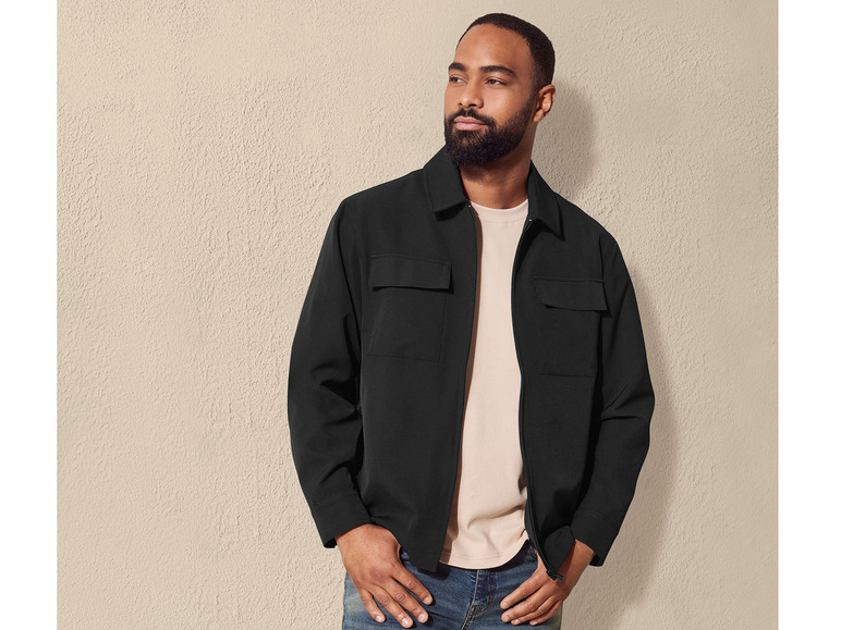 Herren Jacke mit Kentkragen