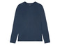 Ein dunkelblaues Langarmshirt.