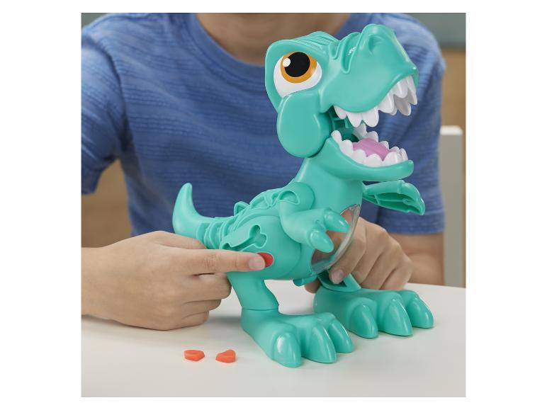Gefräßiger Tyrannosaurus, mit Dinosaurier-Geräuschen