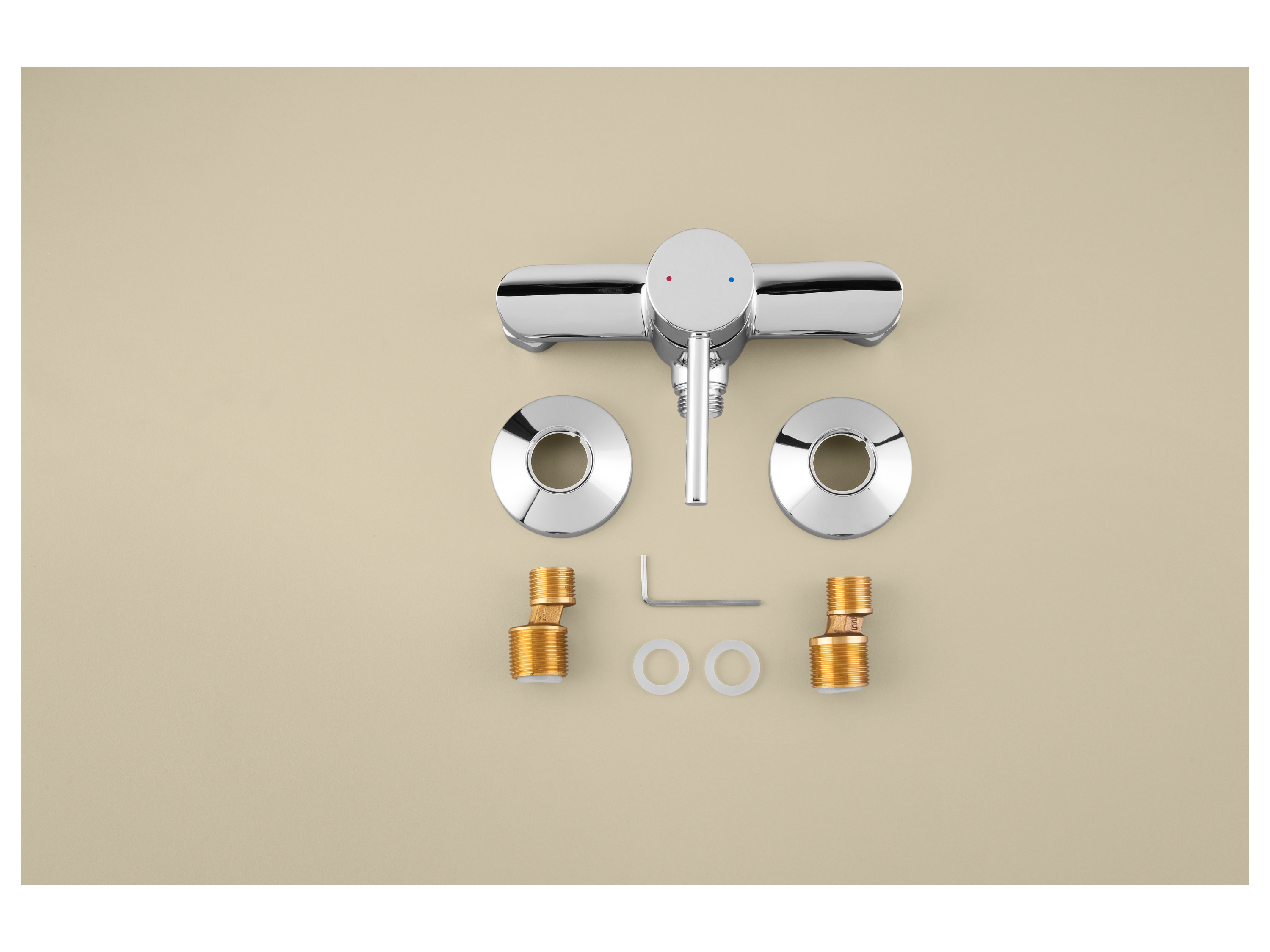 Thumbnail - LIVARNO® Duscharmatur/ Badewannenarmatur (Duschhahn Chrom)