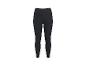 Schwarze High-Waist-Sportleggings mit Seitentaschen