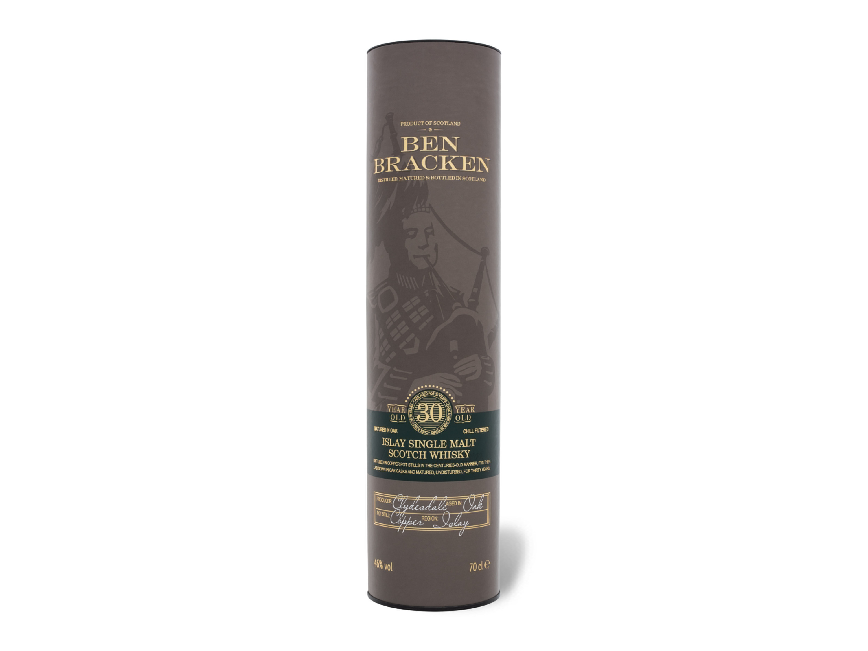 Thumbnail - Ben Bracken Islay Single Malt Scotch Whisky 30 Jahre 46% Vol""