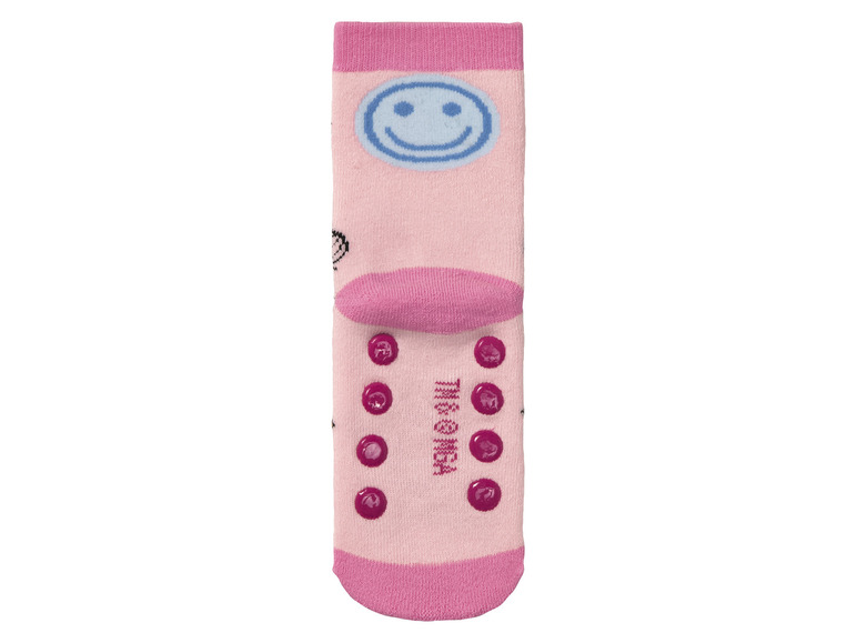 Gehe zu Vollbildansicht: Kinder / Kleinkinder Socken, 2 Paar, mit Silikonnoppen - Bild 5