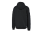 Schwarzer Hoodie von hinten gesehen