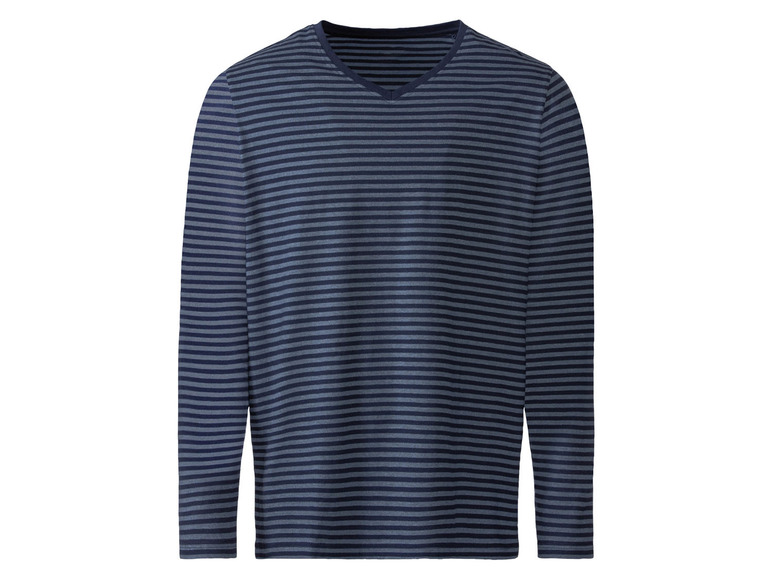 Herren Pyjama mit Gummizugbund, lang