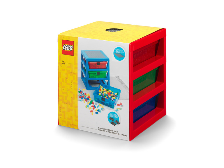 Gehe zu Vollbildansicht: LEGO® Classic Schubladenregal, inklusive LEGO Platte - Bild 13