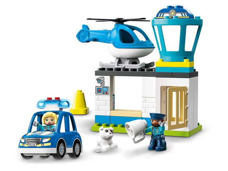 Gehe zu Vollbildansicht: LEGO® DUPLO® 10959 »Polizeistation mit Hubschrauber« - Bild 3