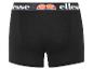 Schwarze Ellesse Boxershorts mit Logo.