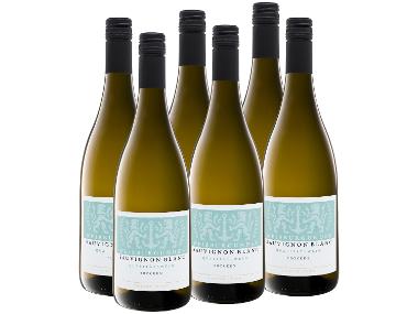 6 x 0,75-l-Flasche Weinpaket Weißburgunder/Sauvignon Blanc QbA Rheinhessen trocken, Weißwein 2024