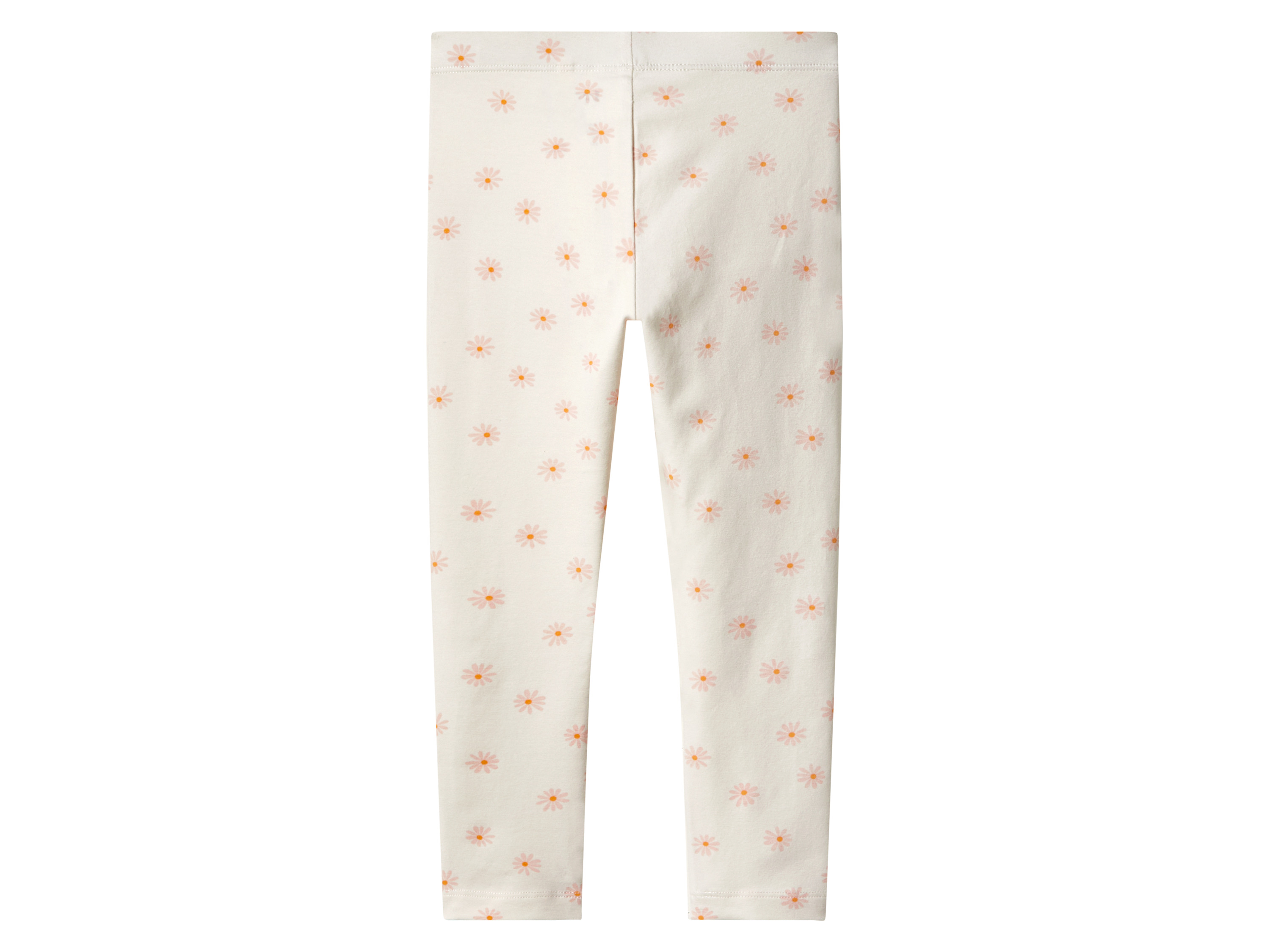 Thumbnail - lupilu® Kleinkinder Mädchen Leggings 2er (Weiß/Grün, 110/116)