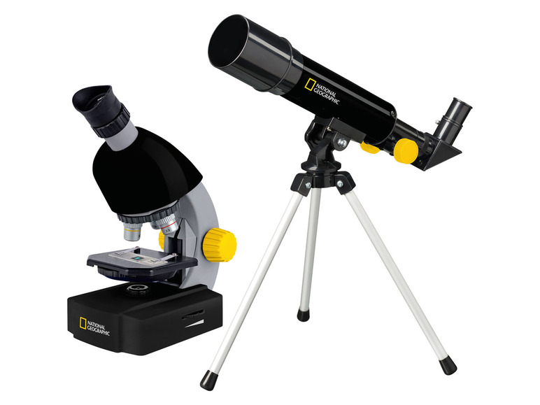 Gehe zu Vollbildansicht: National Geographic Teleskop und Mikroskop Set - Bild 1