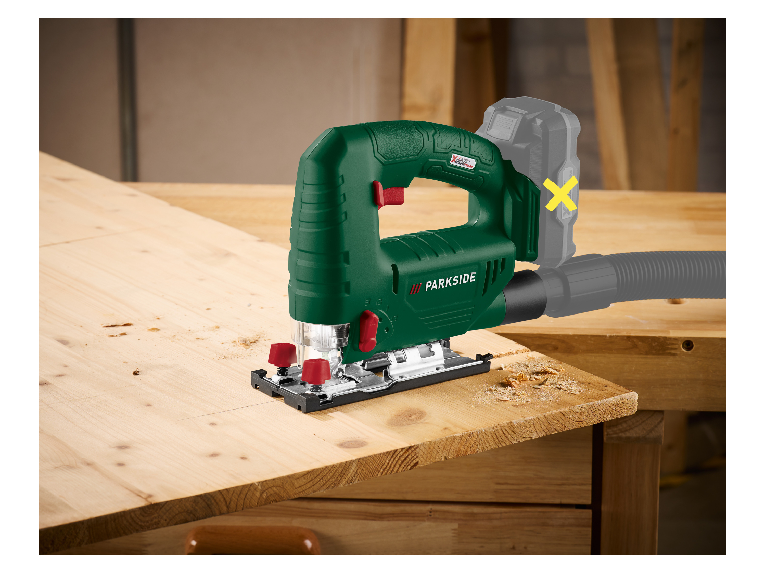 Thumbnail - PARKSIDE® 20 V Akku-Stichsäge »PSTA 20-Li A1«, ohne Akku und Ladegerät