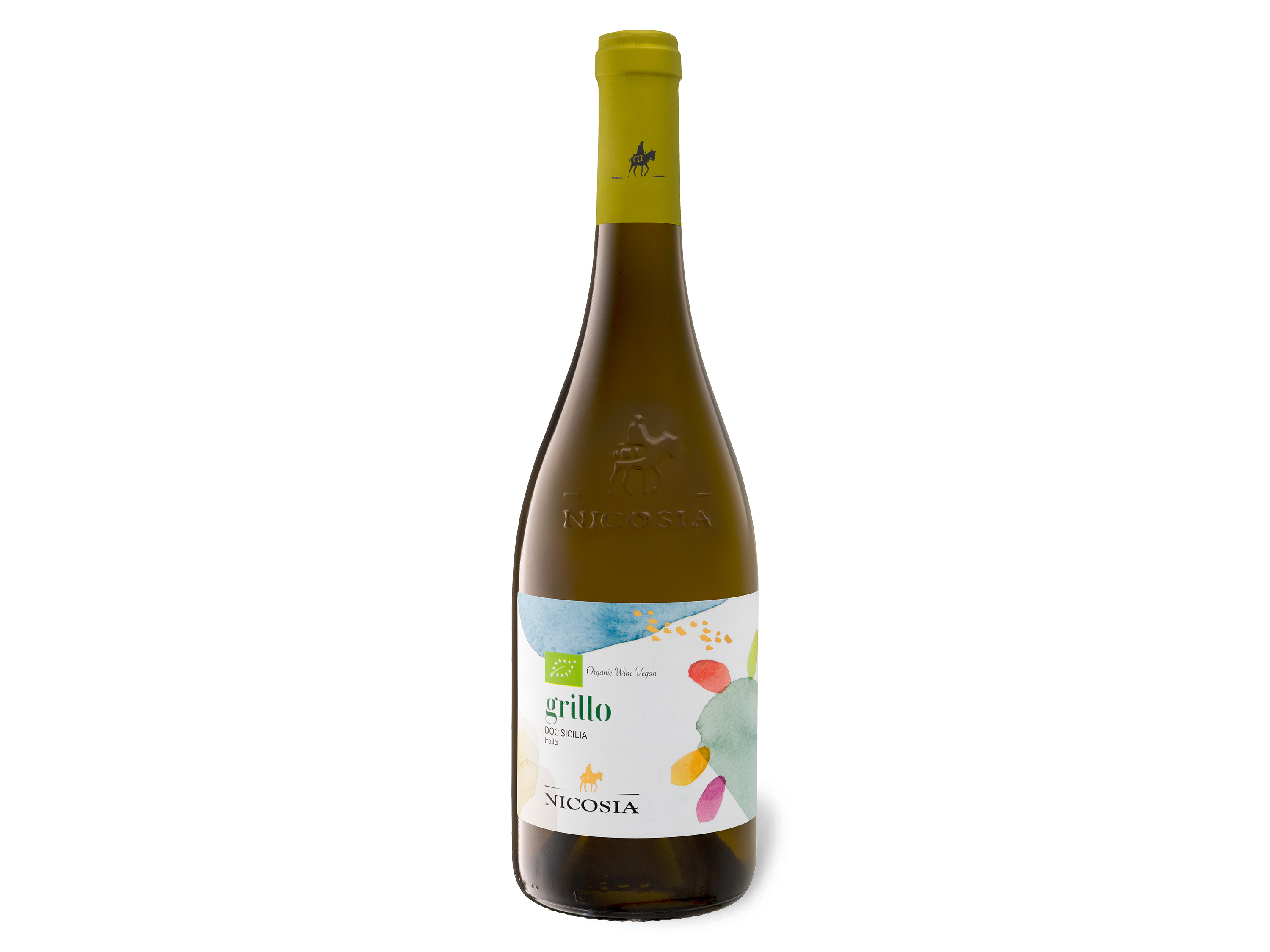BIO Nicosia Grillo Sicilia DOC trocken vegan, Weißwein 2021 Wein & Spirituosen Lidl DE