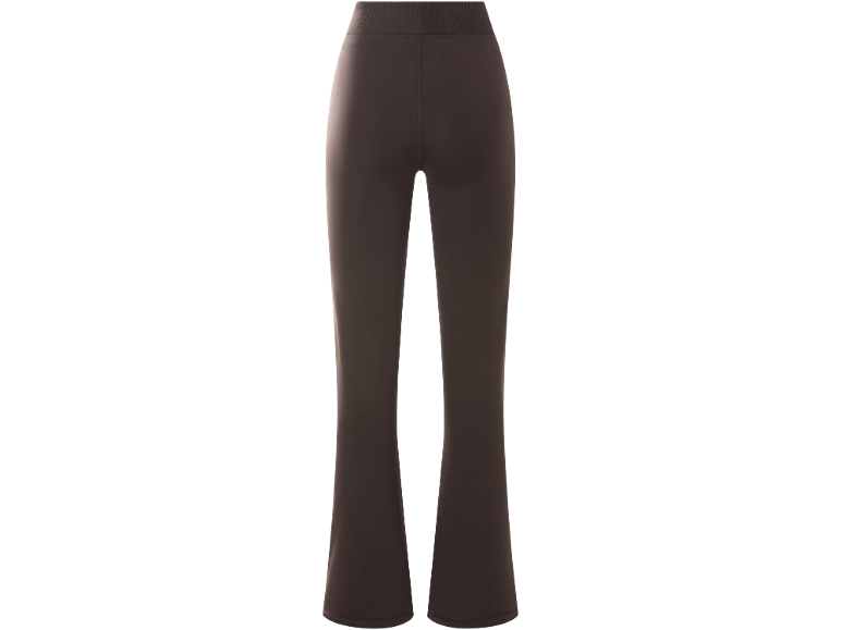 Dunkelbraune Schlaghose für Damen
