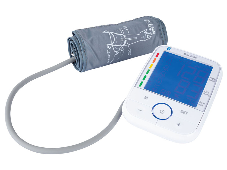 Gehe zu Vollbildansicht: SANITAS Oberarm-Blutdruckmessgerät »SBM 67«, HealthCoach App - Bild 1