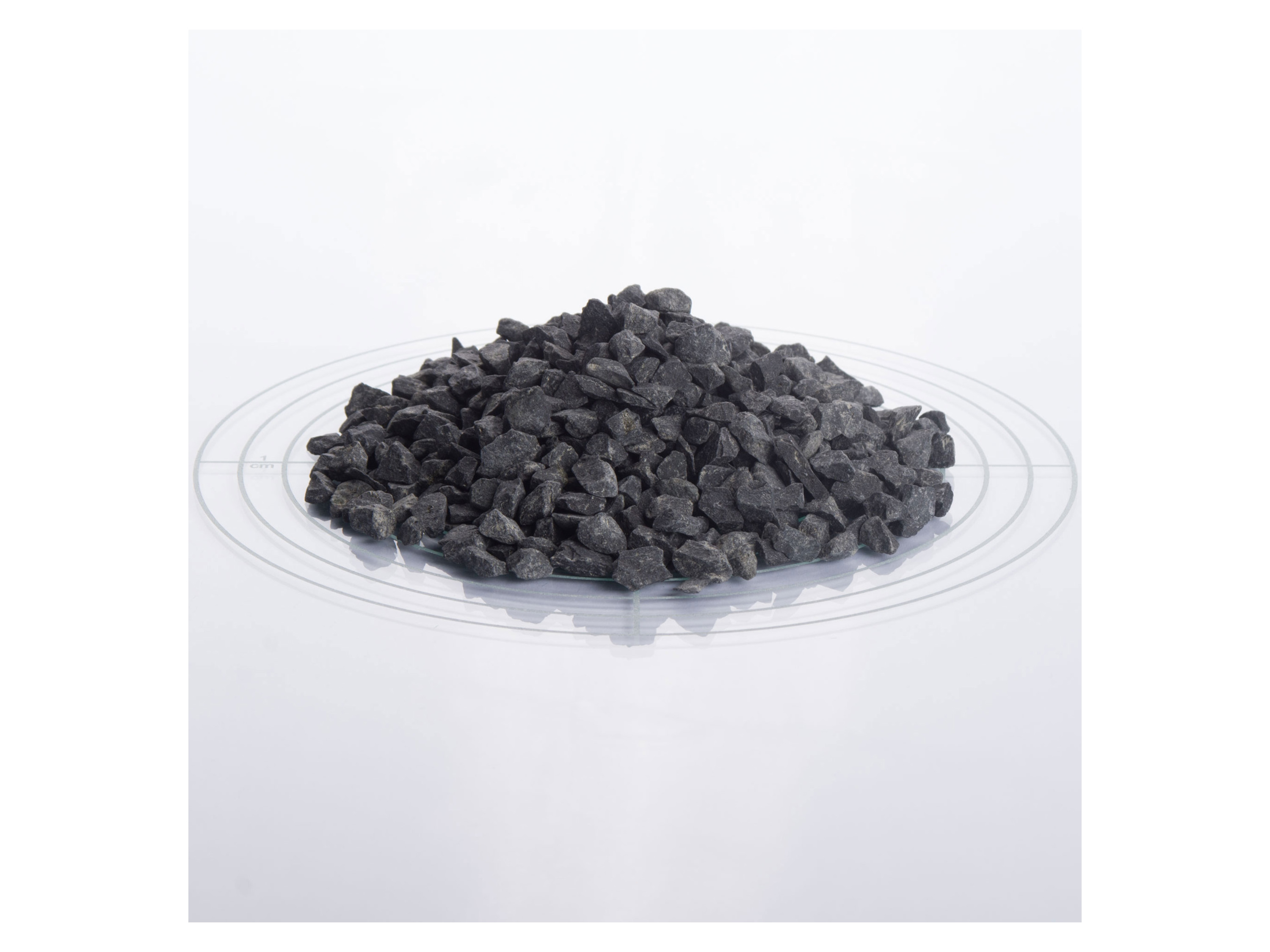 SCHICKER MINERAL Basalt Ziersplitt (5-8 mm, 1000 kg BigBag, Anthrazit) – Bild 2 von 3