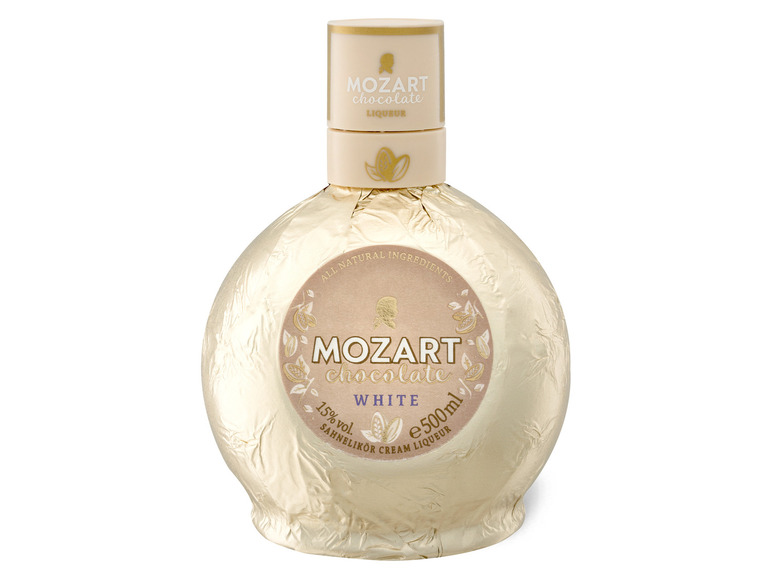 Gehe zu Vollbildansicht: Mozart White Chocolate Cream Liqueur 15% Vol - Bild 1