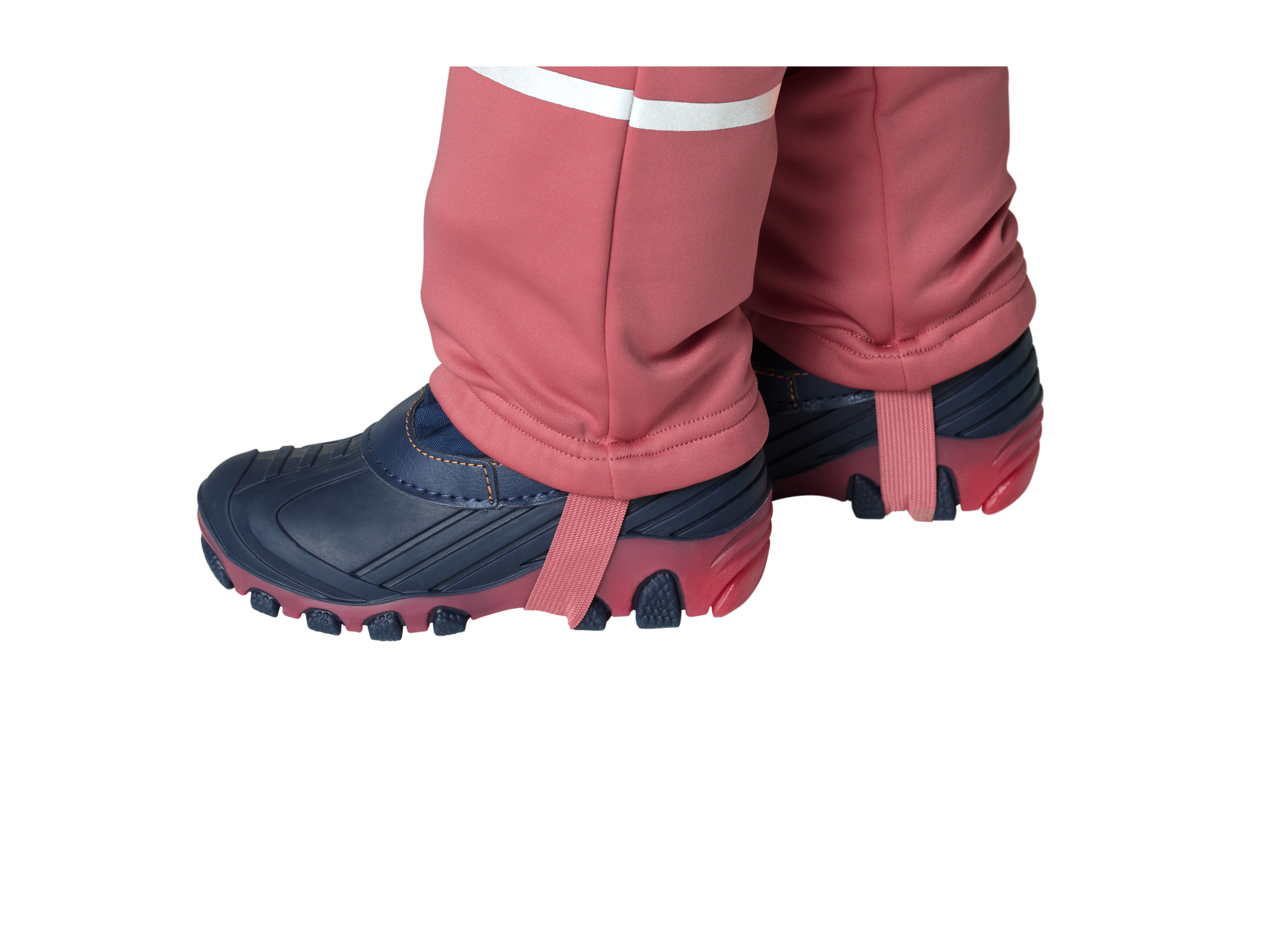 LUPILU® Baby Kleinkinder Matsch- und Buddel-Overall Softshell, gefüttert (Rosé, 110/116) – Bild 4 von 4