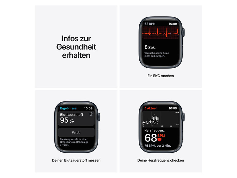 Gehe zu Vollbildansicht: Apple Watch Series 7 GPS + Cellular - Bild 57