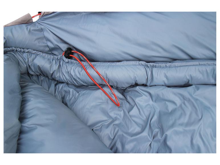Mumienschlafsack Naram grau/blau