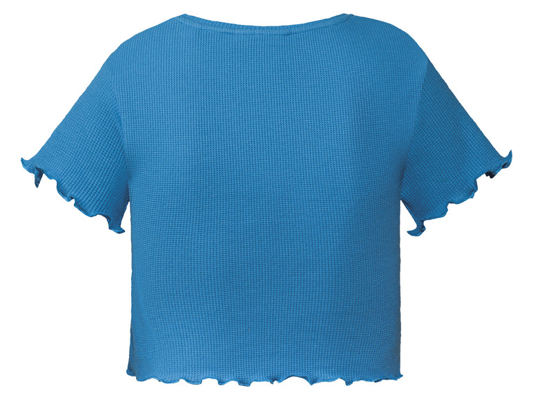 Gehe zu Vollbildansicht: esmara® Damen T-Shirt mit Waffelstruktur - Bild 8