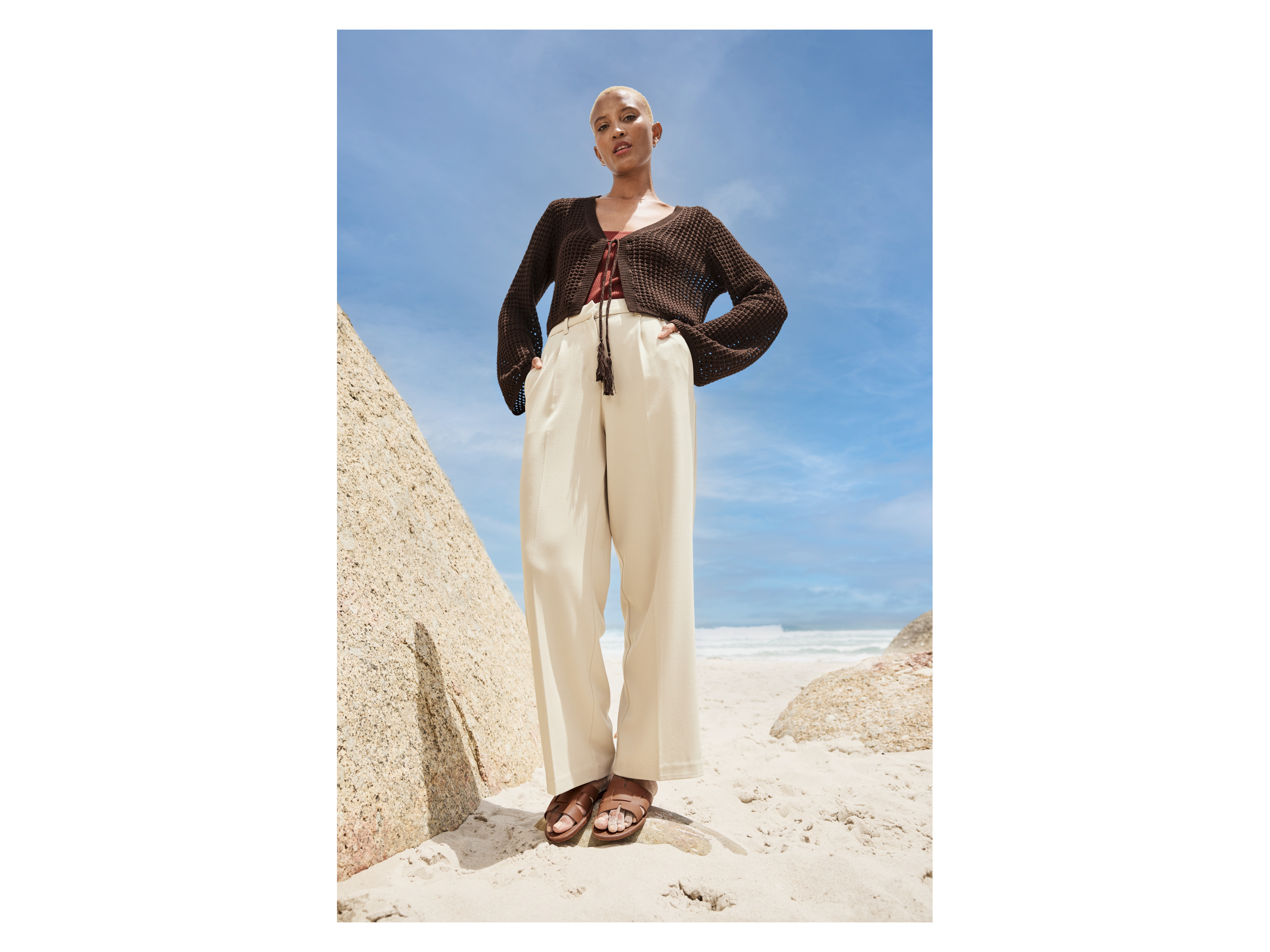 Thumbnail - esmara® Damen Pantoletten (Braun, 38)