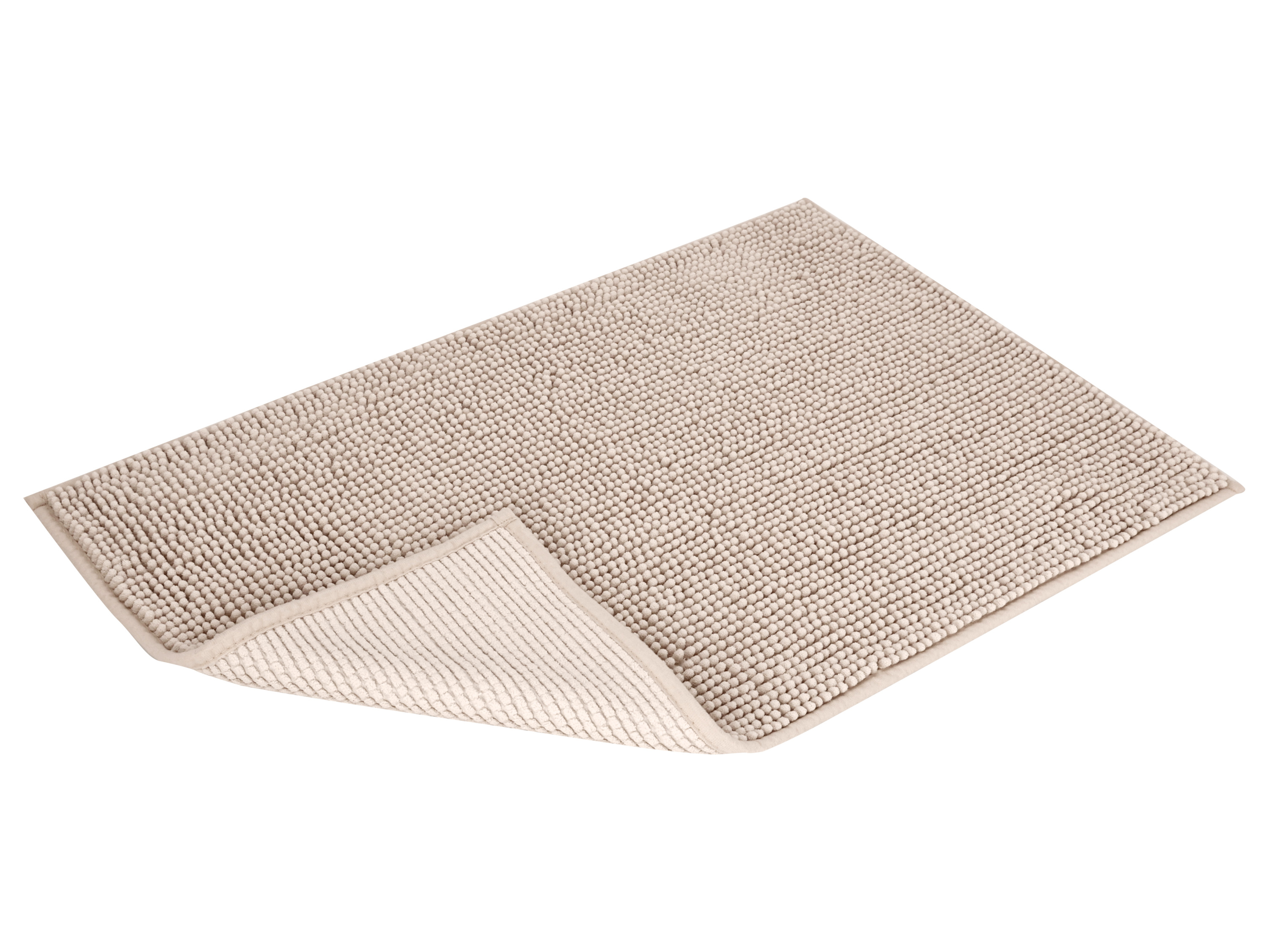Thumbnail - LIVARNO® Badematte Chenille Basic 50x80cm (Beige)