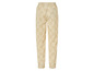 Beige Hose mit Lidl-Print.