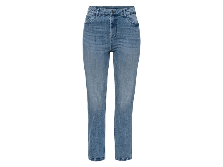 Gehe zu Vollbildansicht: esmara® Damen Jeans, Straight Fit, in moderner 7/8-Länge - Bild 2