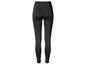 Schwarze Leggings für Damen, ideal für Sport.