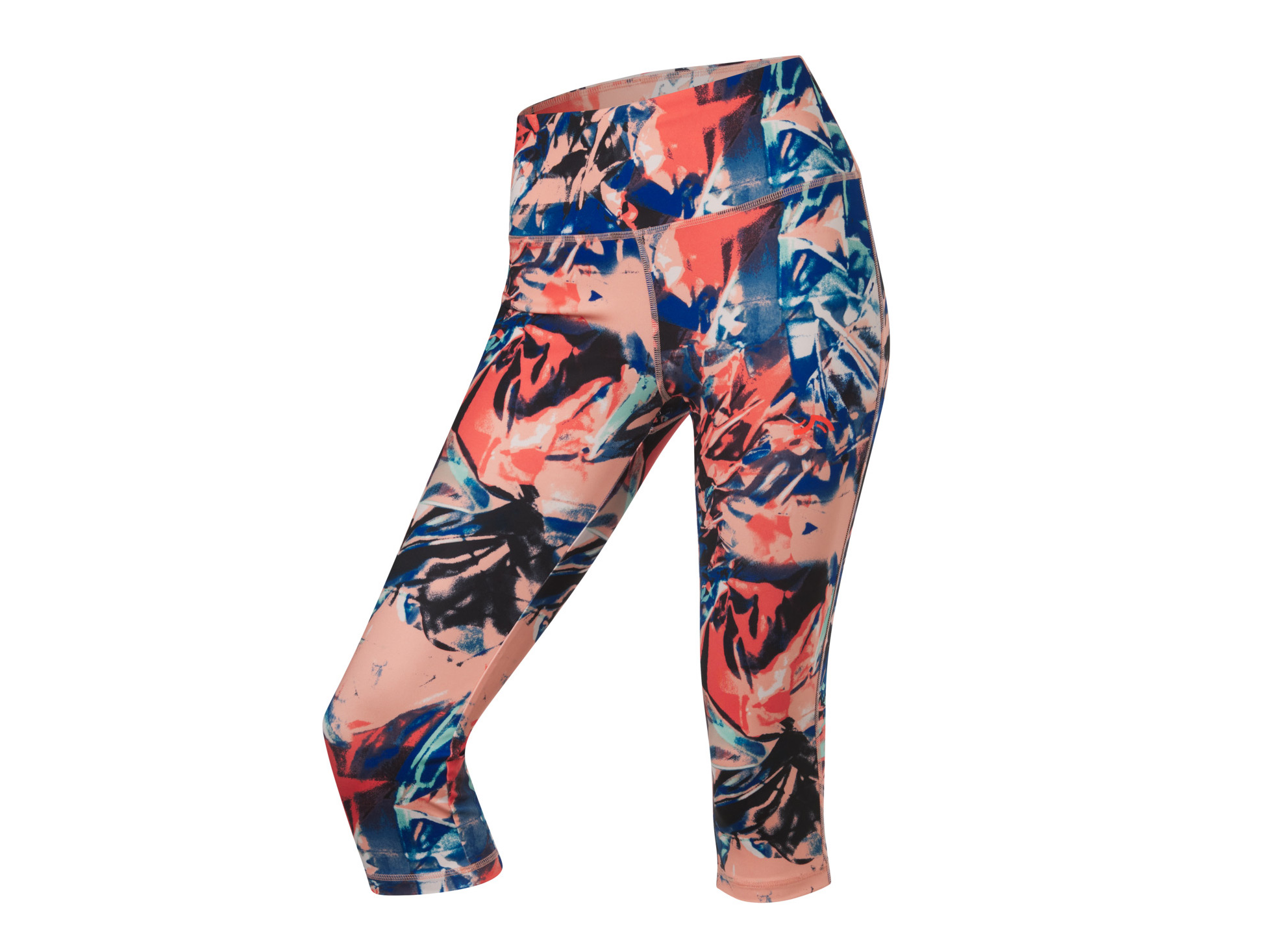 CRIVIT Damen Funktionscapri (Bunt, XS(32/34)) - Farbe: mehrfarbig