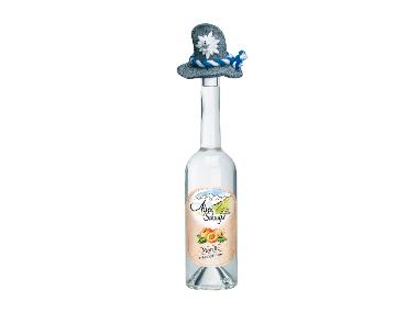 ALPENSCHNAPS Marille 35% Vol 0,5-l-Flasche mit Hut