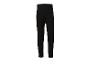 Schwarze Kinder-Leggings, hoch tailliert und figurbetont.