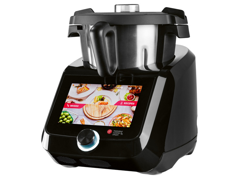 Gehe zu Vollbildansicht: SILVERCREST® Monsieur Cuisine Smart BLACK EDITION »SKMS 1200 B1«, 1200 W - Bild 1